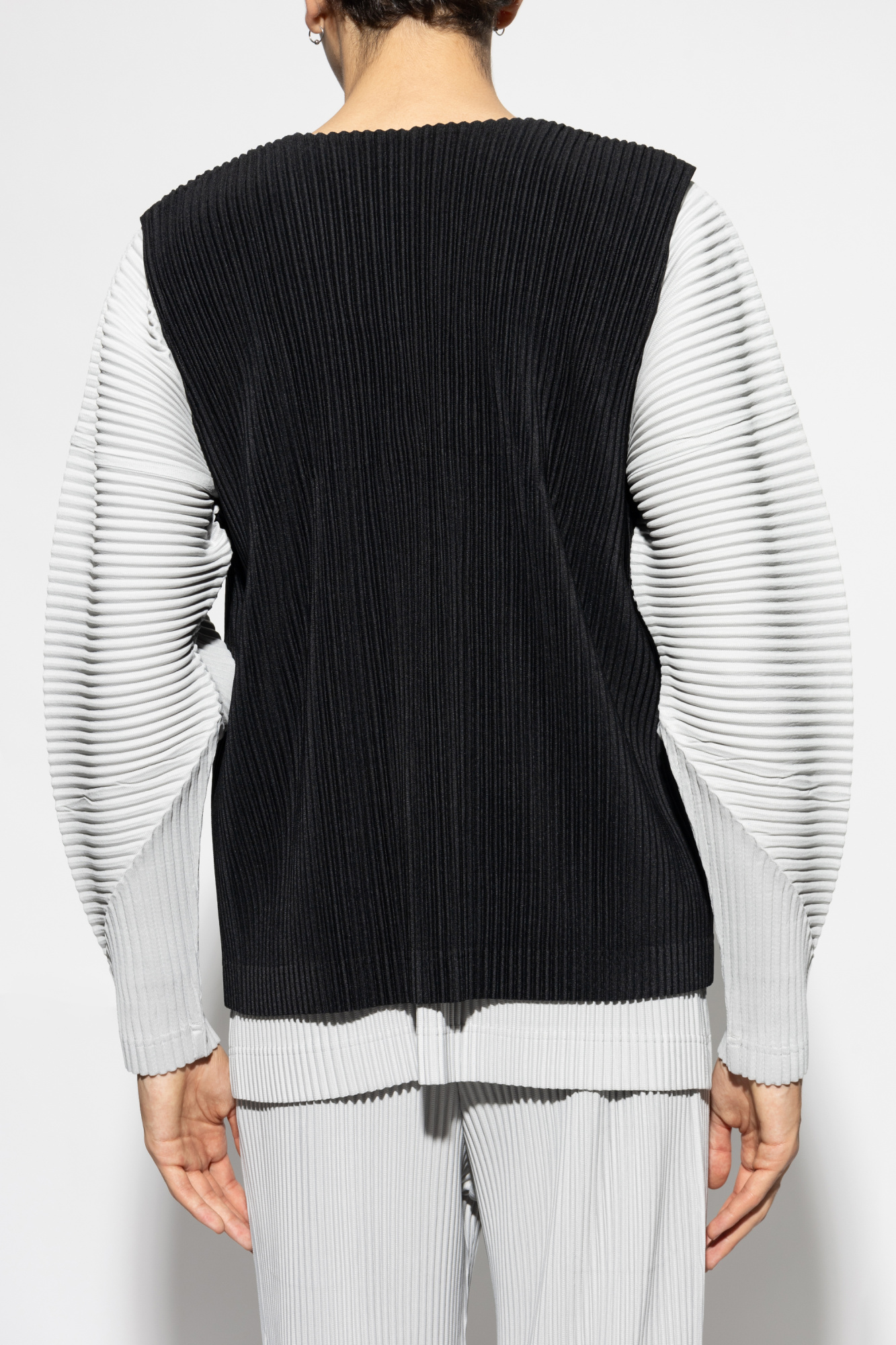 Homme Plissé Issey Miyake Pleated Vest | Men's Clothing | Vitkac